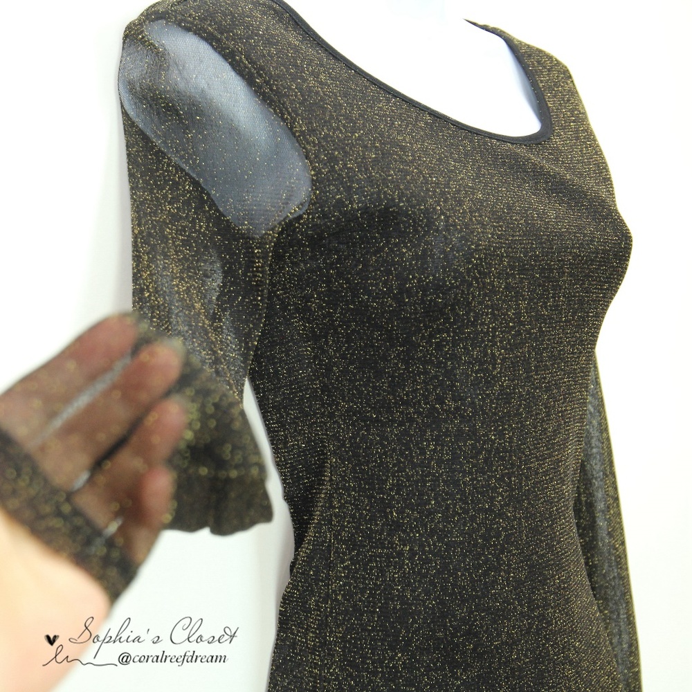 MUWEN Women's See Through Top Size XS/S - Picture 3 of 4